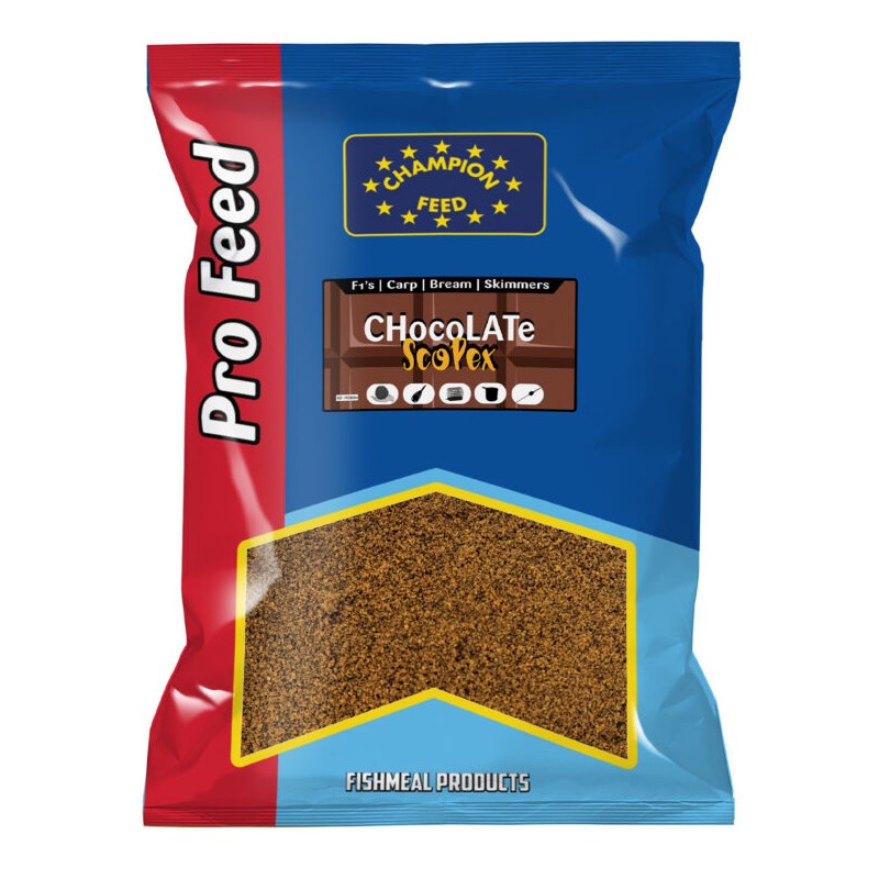 GROUNDBAITS CHOCOLAT SCOPEX 2 KG CHAMPION FEED