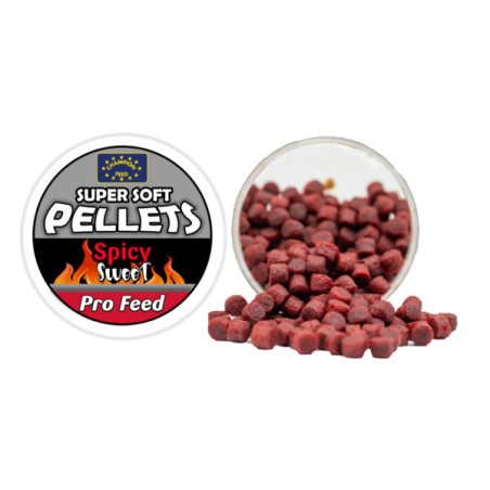 SUPER SOFT PELLETS 6MM SPICY SWEET 100 GR CHAMPION FEED