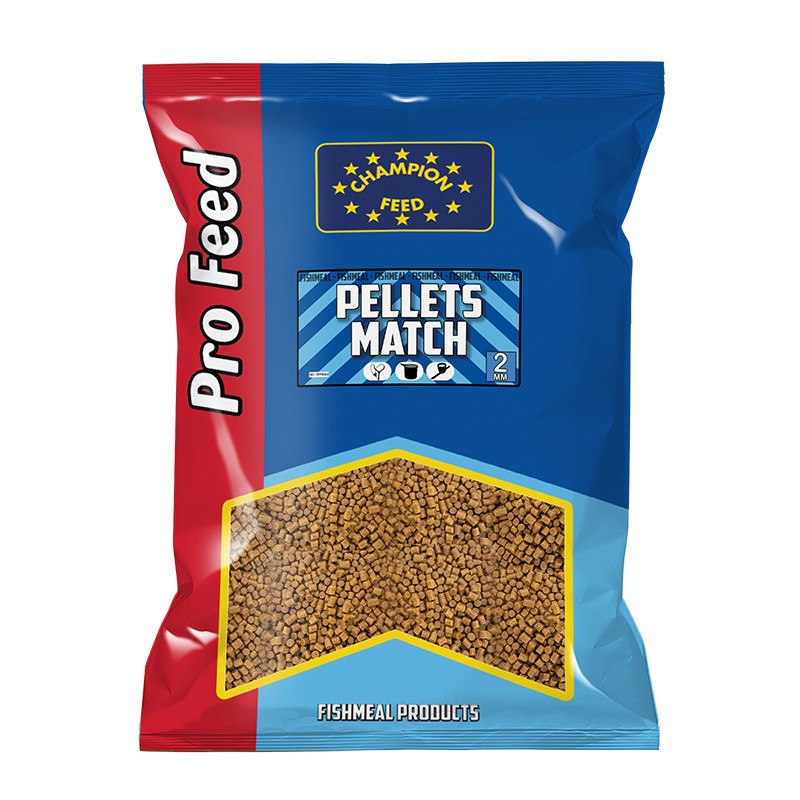 PELLETS MATCH 2MM 750 GR CHAMPION FEED