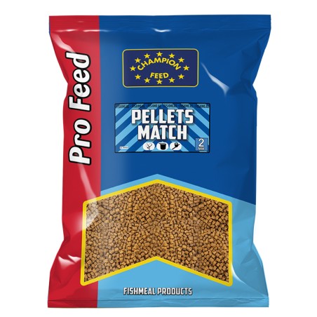 PELLETS MATCH 2MM 750 GR CHAMPION FEED