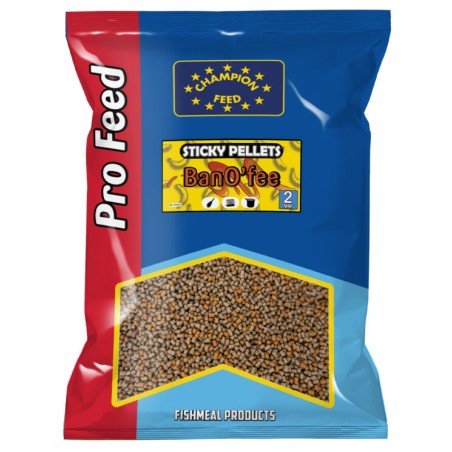 STICKY PELLETS 2MM BANO'FEE 650 GR CHAMPION FEED