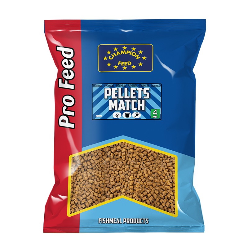 PELLETS MATCH 4MM 750 GR