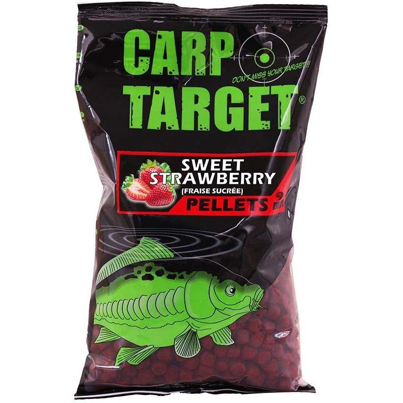 CARP TARGET - PELLETS - 700GR - 9MM - FRAISE