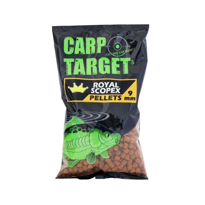 CARP TARGET - PELLETS - 700GR - 9MM - ROYAL SCOPEX