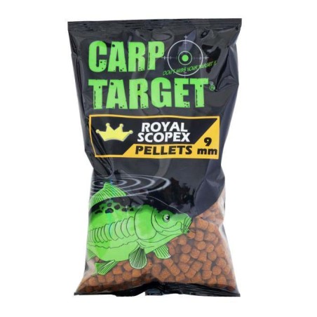 CARP TARGET - PELLETS - 700GR - 9MM - ROYAL SCOPEX