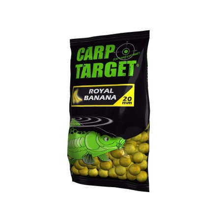 CARP TARGET - BOUILLETTES - 800GR - 20MM - ROYAL BANANA