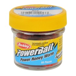 PowerBait® Power® Honey Worm White GARLIC BERKLEY