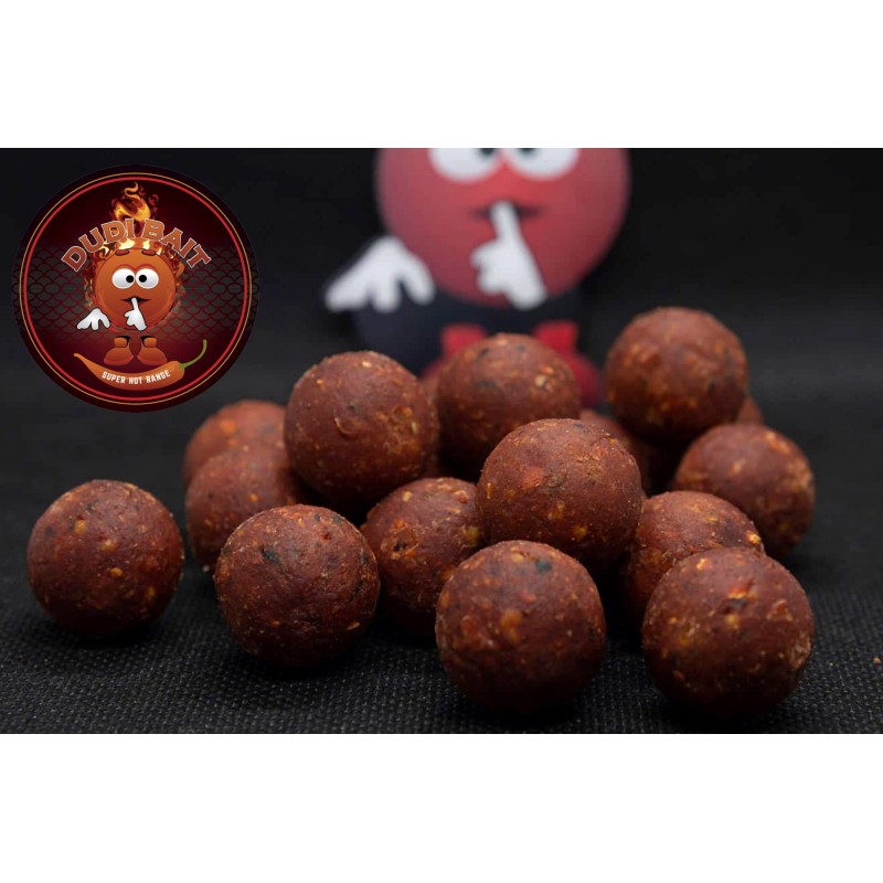 BOILIES RED SUPER HOT 20MM DUDI BAIT
