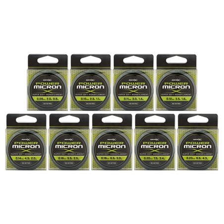 POWER MICRON X 0.23MM - 9.5LB 100M MATRIX