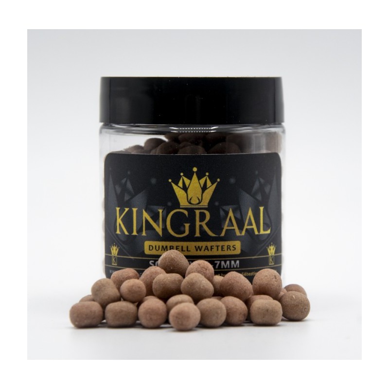MINI WAFTER DUMBELL SQUIDEX ( NEW 2024 ) MIX 6/7 MM 40GR KINGRAAL