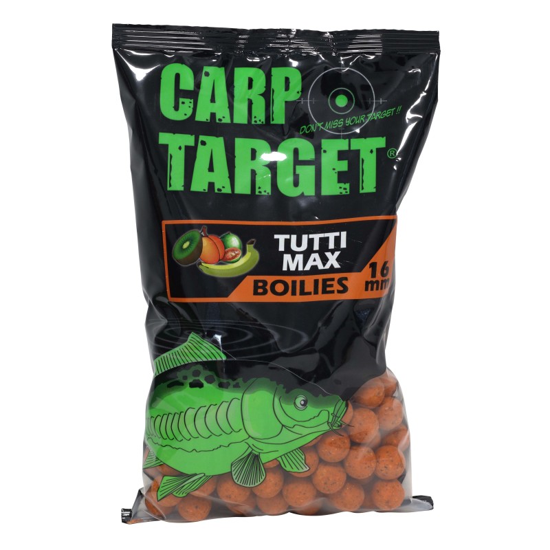 CARP TARGET - BOUILLETTES - 800GR - 16MM - TUTTI MAX