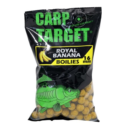 CARP TARGET - BOUILLETTES - 800GR - 16MM - ROYAL BANANA