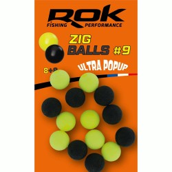ZIG BALL _9 - YELLOW+BLACK 