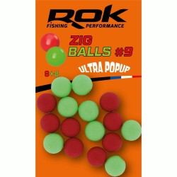 ZIG BALL _9 - RED+GREEN 
