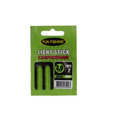 ANTENNE LUMINEUSE (LIGHT STICK) 3,0MM - VERT - X2 