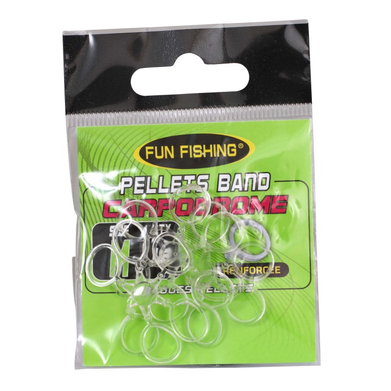BAGUES PELLETS (PELLETS BAND) X 3 - TAILLE M - (POUR PELLETS 10/14MM) 