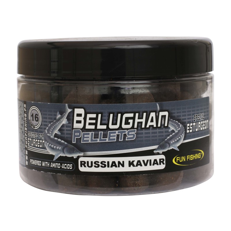 BELUGHAN - PELLETS PERCES - 250GR - 16MM - RUSSIAN KAVIAR 