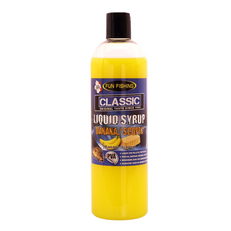 CLASSIC - LIQUID SYRUP - 480ML - BANANE SCOPEX 