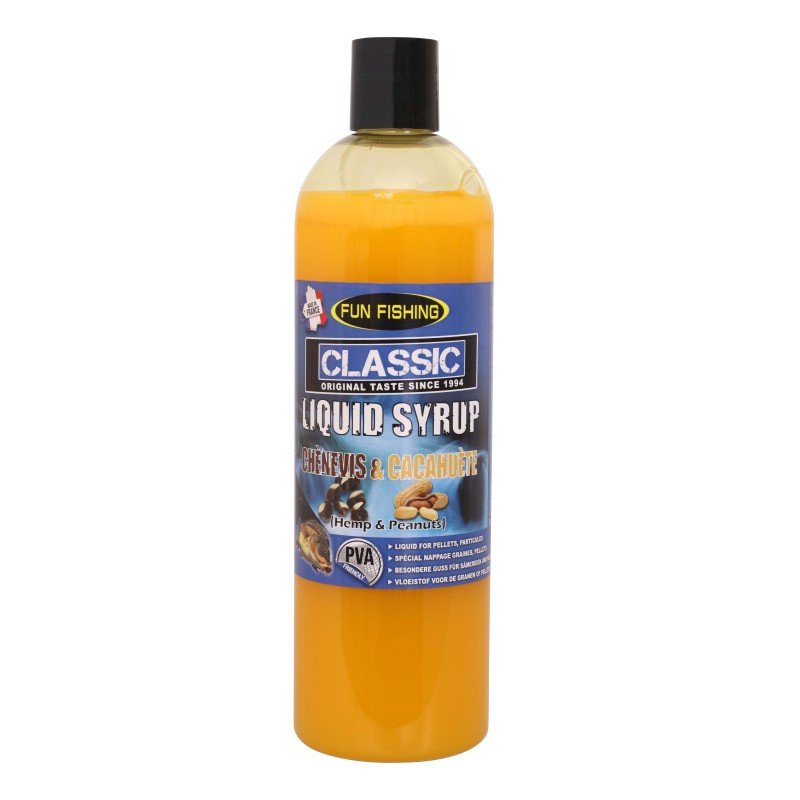 CLASSIC - LIQUID SYRUP - 480ML - CHENEVIS CACAHUETE 