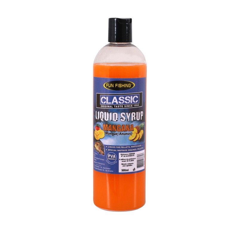 CLASSIC - LIQUID SYRUP - 480ML - MANGANA 