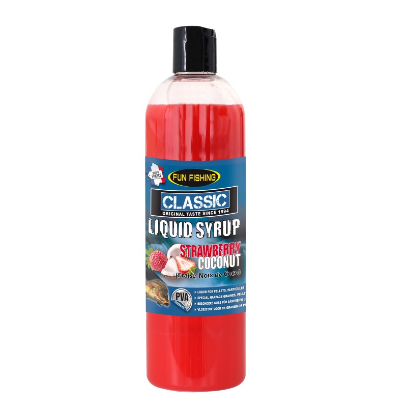 CLASSIC - LIQUID SYRUP - 480ML - STRAWBERRY COCONUT 
