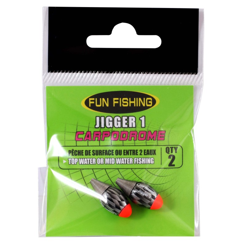 FLOTTEURS JIGGER 1 - 0,30GR - X2 