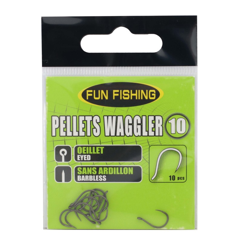 HAMECONS PELLETS WAGGLER X10 - TAILLE 12 