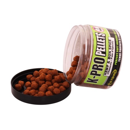 K-PRO PELLETS - 60GR - 7MM - HEMP & BUN SPICE 