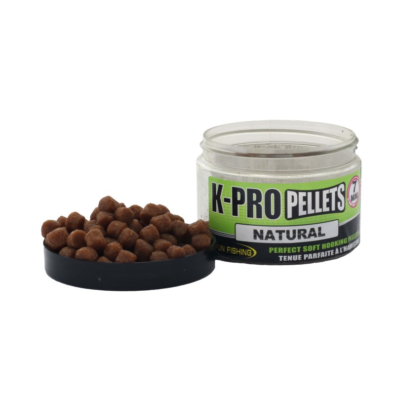 K-PRO PELLETS - 60GR - 7MM- NATURAL (NATUREL) 
