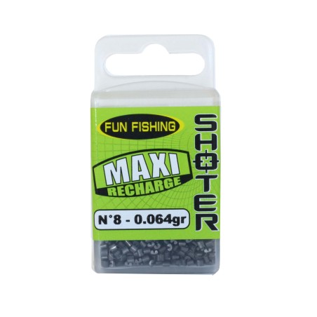 MAXI RECHARGE -  PLOMBS SHOTER - N°6 - 32GR 