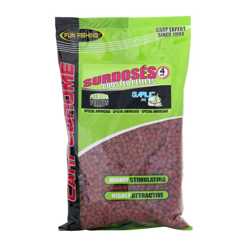 PELLETS SURDOSES - 700GR - 3MM - GARLIC 