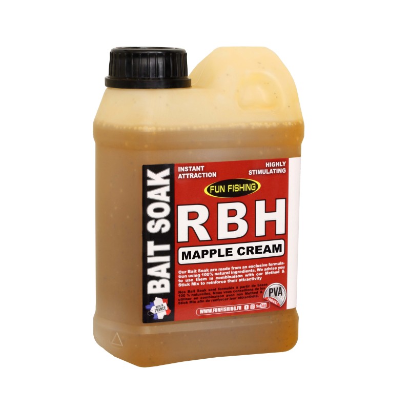 RBH BAIT SOAK SYSTEM - 1L - MAPPLE CREAM 