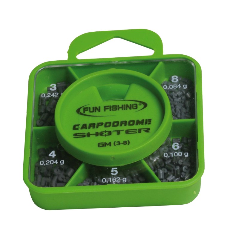SHOTER BOX - GM -  PLOMBSS N°3 - 4 - 5 - 6 - 8 