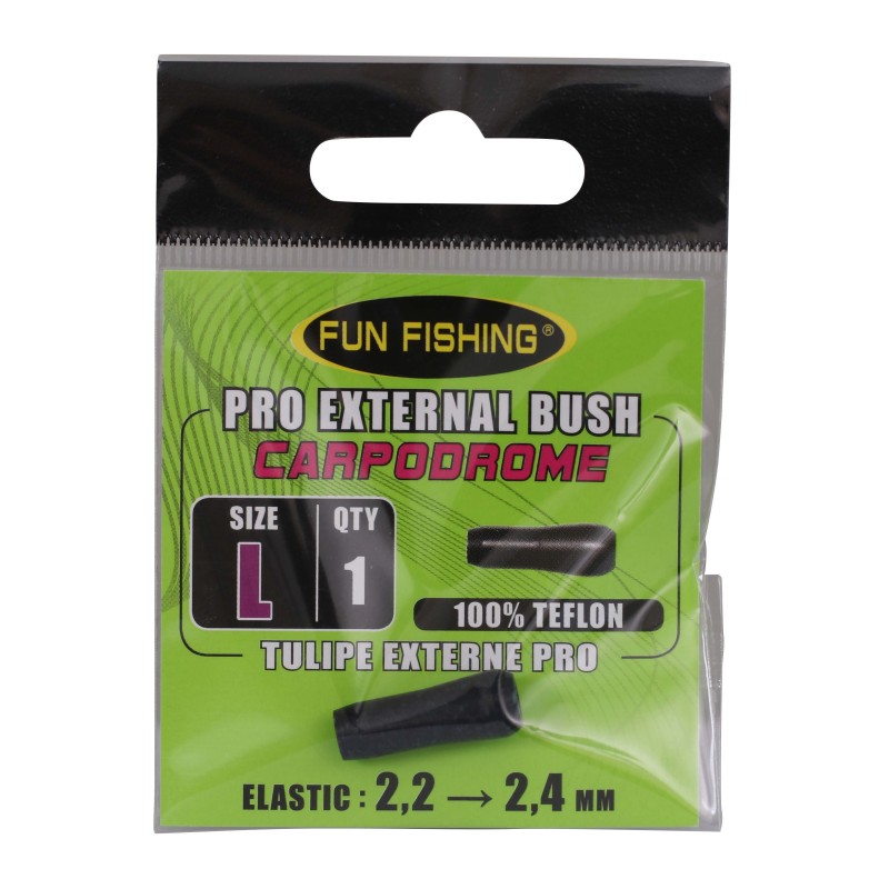 TULIPES EXTERNES PRO (X1) - L - NOIR 