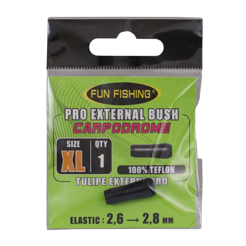 TULIPES EXTERNES PRO (X1) - XL - NOIR 