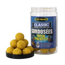 CLASSIC - BOUILLETTES SURDOSEES - 240GR - 20MM - ANANAS FRAIS 