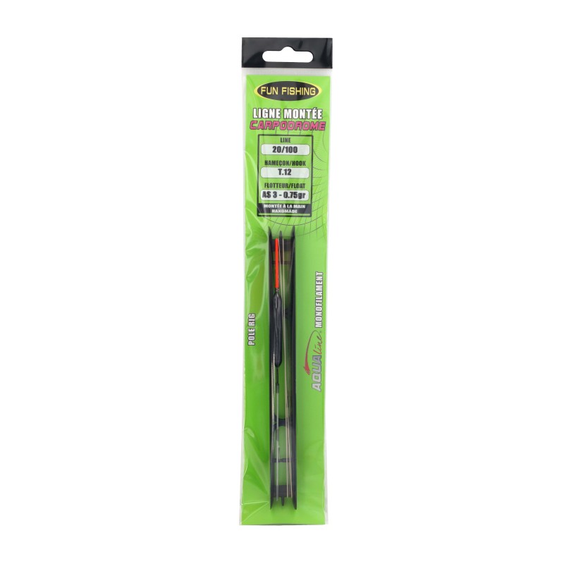 LIGNE MONTEE AS3 - 0,30GR - HAM T12 - 20/100 - 4M 
