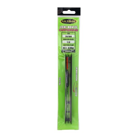 LIGNE MONTEE AS3 - 0,50GR - HAM T12 - 20/100 - 4M 