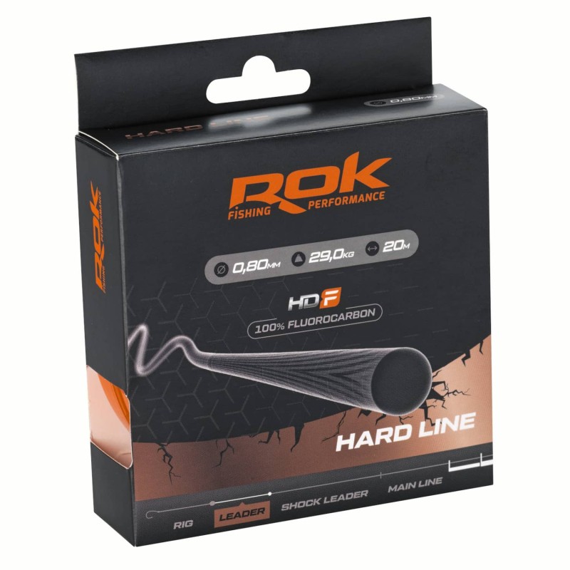 ROK HARD LINE FLUOROCARBON Ø0.80 ROK FISHING PERFORMANCE