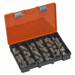 STORAGE BOX 361 - BOITE PLATE 27X17X4,3CM NOIRE&ORANGE ROK FISHING PERFORMANCE