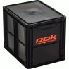 CAISSE DE RANGEMENT NOIRE 40X30X32CM AVEC COUVERCLE ROK FISHING PERFORMANCE