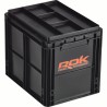 CAISSE DE RANGEMENT NOIRE 40X30X32CM AVEC COUVERCLE ROK FISHING PERFORMANCE