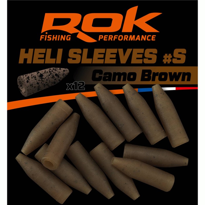 HELI SLEEVE _S / CAMO BROWN - MANCHON HELICOPTER _S CAMO BROWN ROK FISHING PERFORMANCE