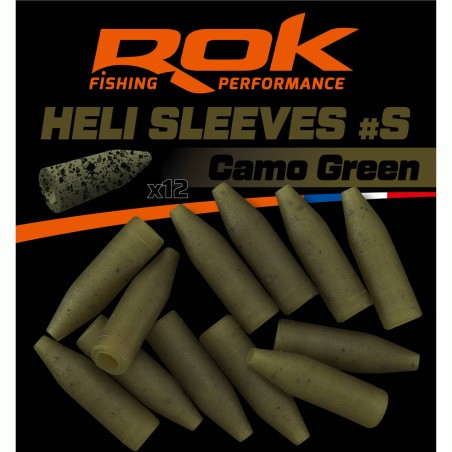 HELI SLEEVE _S / CAMO GREEN - MANCHON HELICOPTER _S CAMO VERT ROK FISHING PERFORMANCE