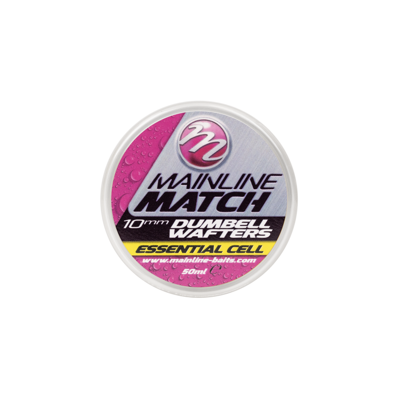 MATCH DUMBELL WAFTERS YELLOW ESSENTIAL CELL - 10MM MAINLINE