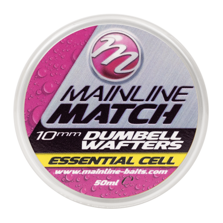 MATCH DUMBELL WAFTERS YELLOW ESSENTIAL CELL - 10MM MAINLINE