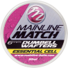 MATCH DUMBELL WAFTERS YELLOW ESSENTIAL CELL - 6MM MAINLINE