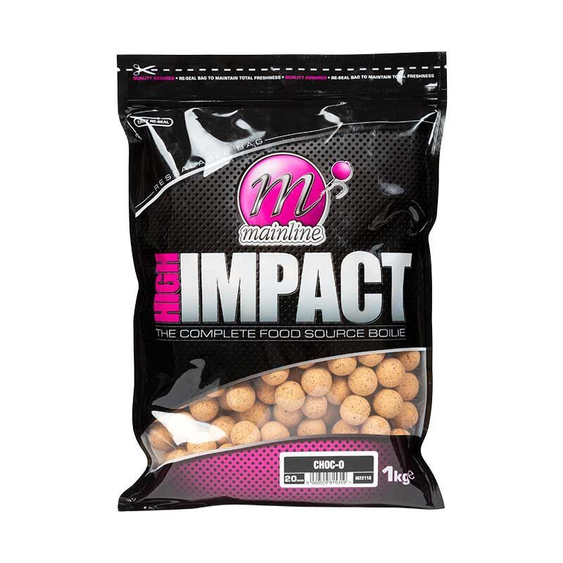 HIGH IMPACT BOILIES CHOC-O 16 MM 1KG MAINLINE