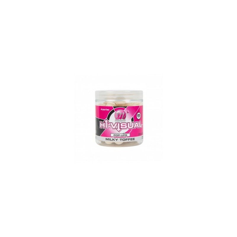 HIGH VISUAL MINI POP-UPS MILKY TOFFEE 12 MM MAINLINE