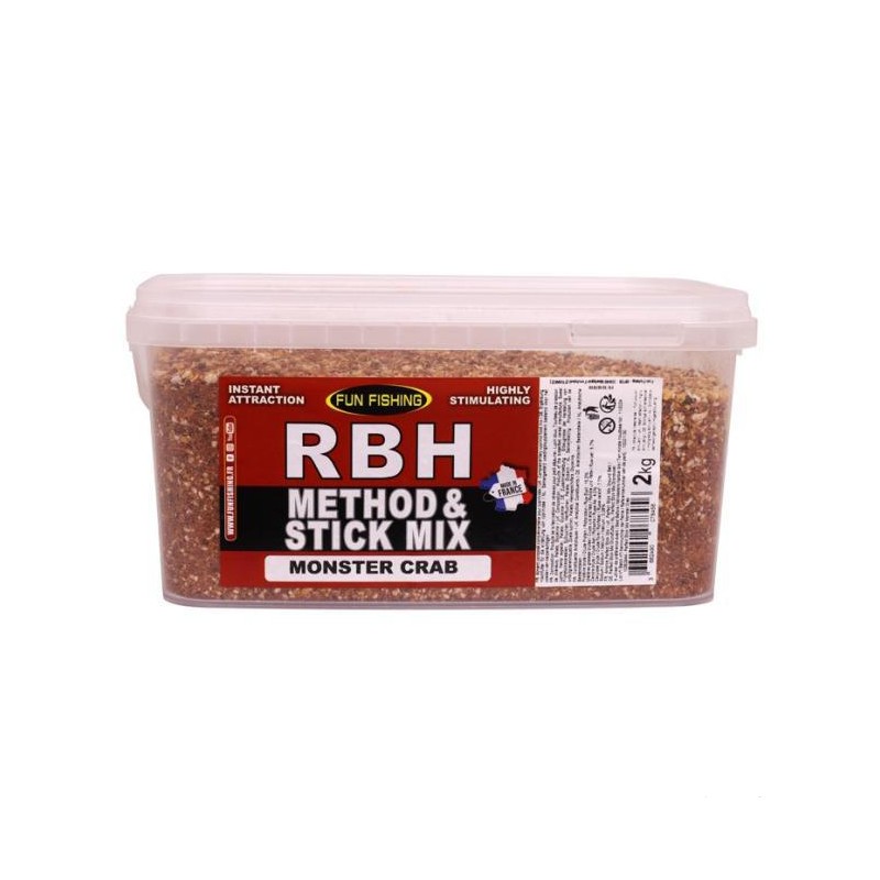 RBH METHOD & STICK MIX - 2KG - SPICE BOMB FUN FISHING
